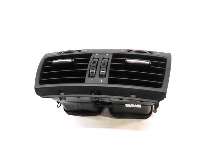 Thumbnail 4: 2012 BMW X5 (E70) REAR CENTER CONSOLE HEAT AIR AC HVAC DUAL VENT (Black)