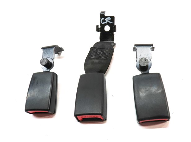 Thumbnail 2: 2012 BMW X5 (E70) REAR 2ND ROW LEFT CENTER RIGHT SEATBELT BUCKLE RECIEVER SET/3
