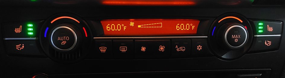 Thumbnail 2: 07-14 BMW X5 X5M X6 X6M (E70 E71) FRONT TEMPERATURE CLIMATE CONTROL (4-ZONE)