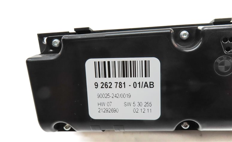 Thumbnail 7: 07-14 BMW X5 X5M X6 X6M (E70 E71) FRONT TEMPERATURE CLIMATE CONTROL (4-ZONE)