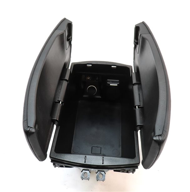 Thumbnail 8: 07-14 BMW X5 X6 (E70 E71 E72) FRONT CENTER CONSOLE ARMREST COMPARTMENT (Black)