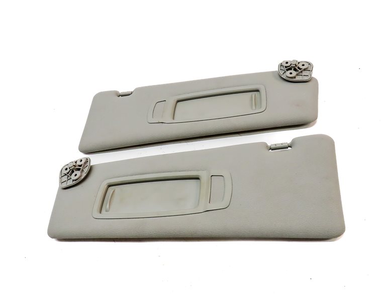 Thumbnail 2: 07-13 BMW X5 X5M (E70) FRONT LEFT & RIGHT SUN VISOR SUNVISOR SHADE SET 2 (Gray)