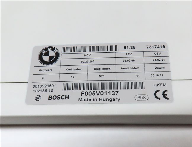 Thumbnail 5: 2012 BMW X5 (E70) REAR TRUNK LIFTGATE HATCH LID CONTROL MODULE