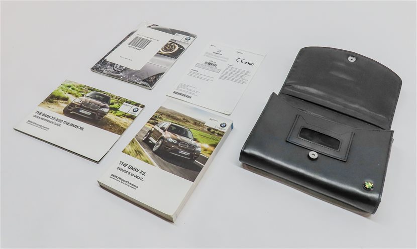 2012 BMW X5 (E70) 3.0L (N55) ENGINE OWNERS MANUAL BOOKLET SET/5 w/ CASE