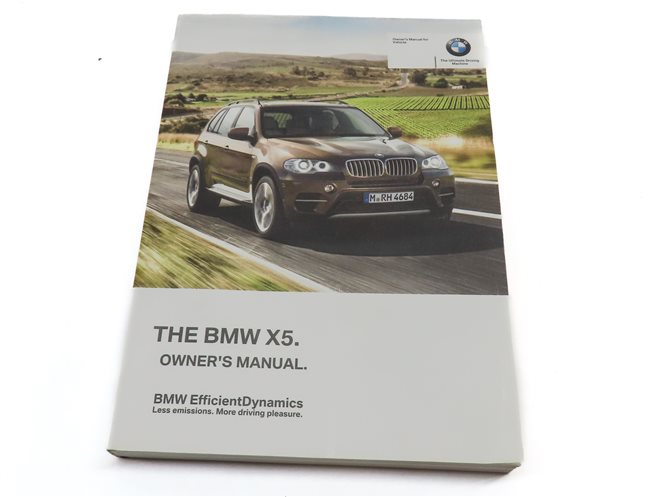 Thumbnail 7: 2012 BMW X5 (E70) 3.0L (N55) ENGINE OWNERS MANUAL BOOKLET SET/5 w/ CASE