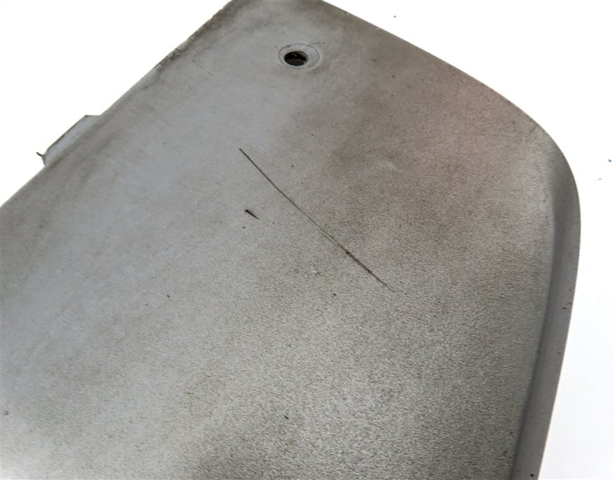 Thumbnail 7: 2012 BMW X5 (E70) REAR LOWER BUMPER TRIM VALANCE MOULDING SCUFF COVER (GRAY)