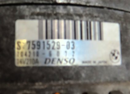 Thumbnail 7: 2010-2012 BMW 535iGT 535i X3 X5 X6 (E70 E71 F07 F10 F25) 3.0L ALTERNATOR 215 AMP