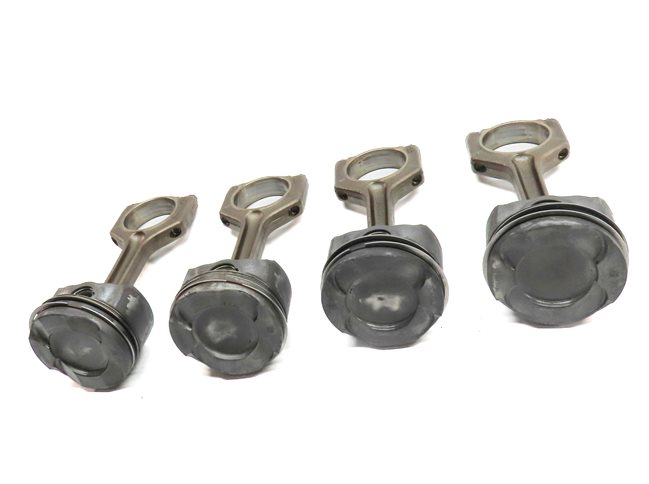 Thumbnail 3: 2010-2014 BMW 1/3/4/5/6/7/X1/X3/X5/X6 3.0L N55 TURBO ENGINE PISTON & ROD SET 4