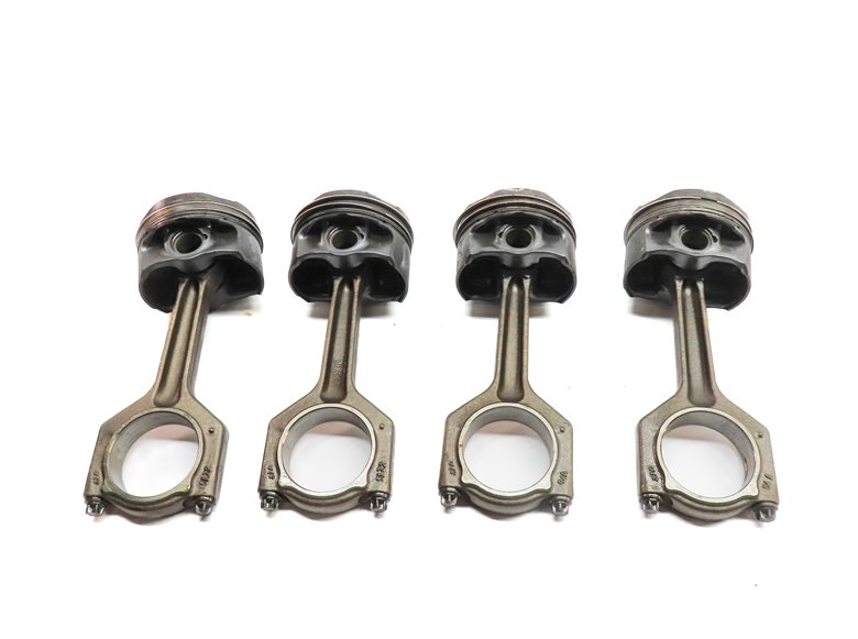 Thumbnail 5: 2010-2014 BMW 1/3/4/5/6/7/X1/X3/X5/X6 3.0L N55 TURBO ENGINE PISTON & ROD SET 4