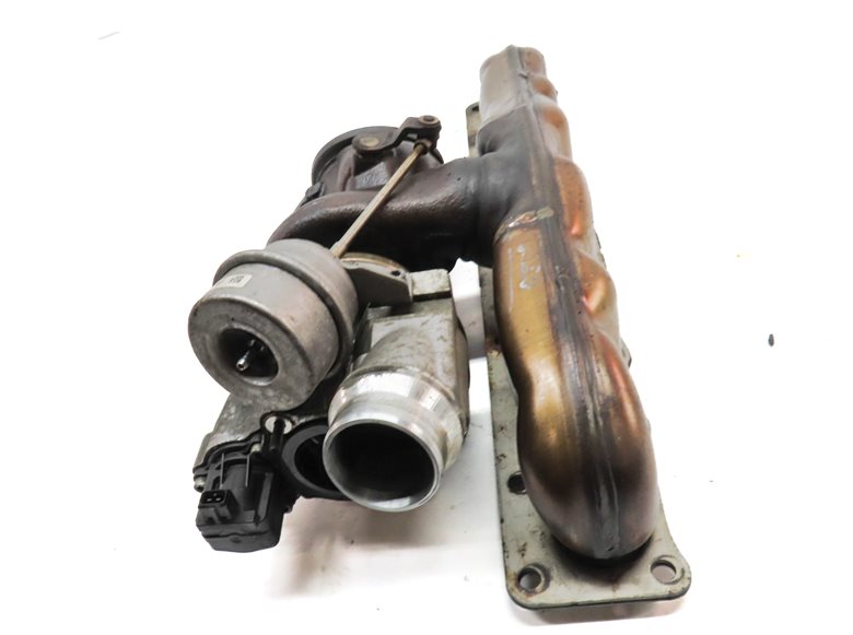 Thumbnail 2: 2011-2014 BMW X5 X6 (E70 E71) 3.0L N55 TURBO ENGINE TURBOCHARGER w/ MANIFOLD