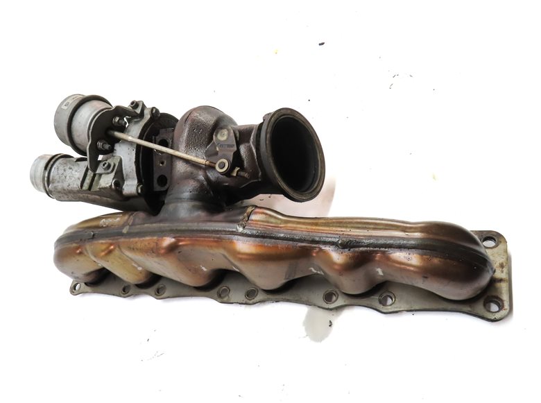 Thumbnail 6: 2011-2014 BMW X5 X6 (E70 E71) 3.0L N55 TURBO ENGINE TURBOCHARGER w/ MANIFOLD