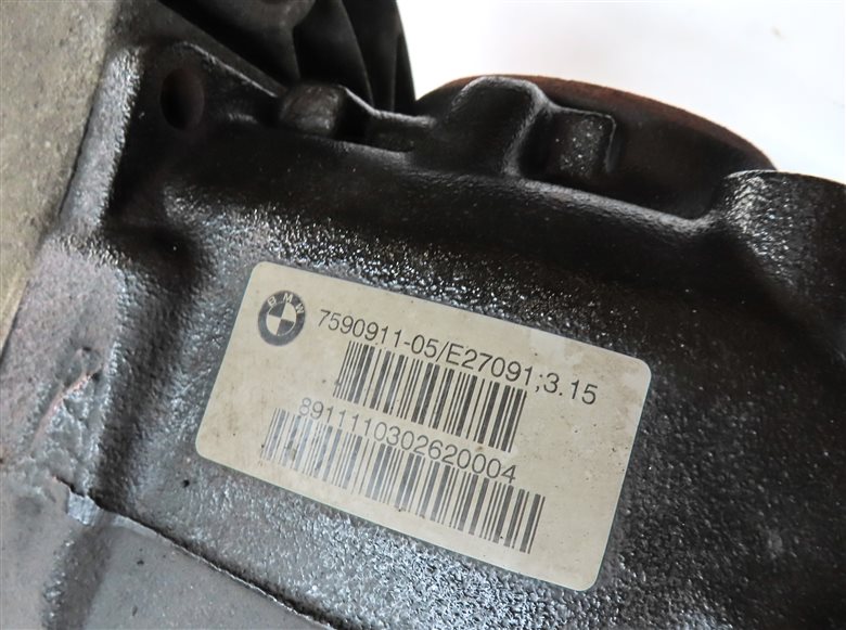 Thumbnail 6: 11-13 BMW X5 (E70) 3.0L N55 TURBO REAR DIFFERENTIAL GEAR CARRIER (3.15 RATIO)