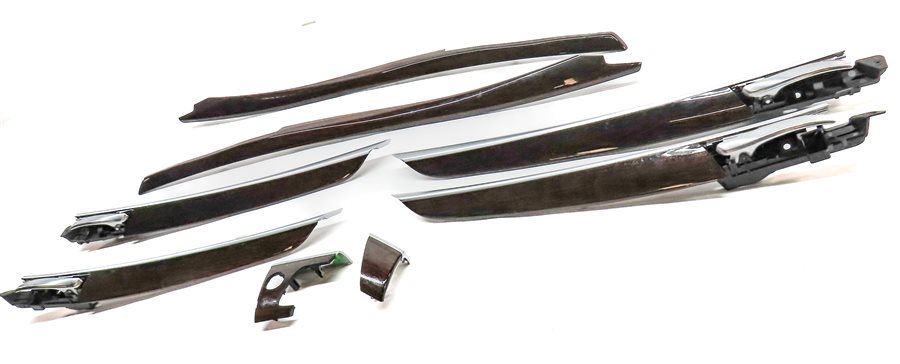 Thumbnail 2: 12 BMW X5 (E70) INTERIOR DASH FRONT/REAR DOOR CENTER CONSOLE TRIM SET/8 (Bamboo)