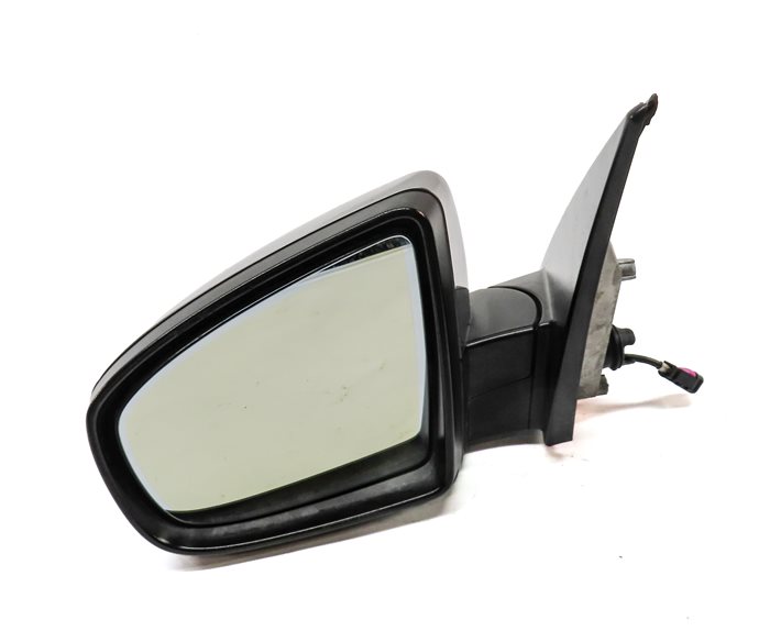 2010-2013 BMW X5 (E70) LEFT P-FOLD MEM AUTODIM CAMERA HEATED DOOR MIRROR (Grey)