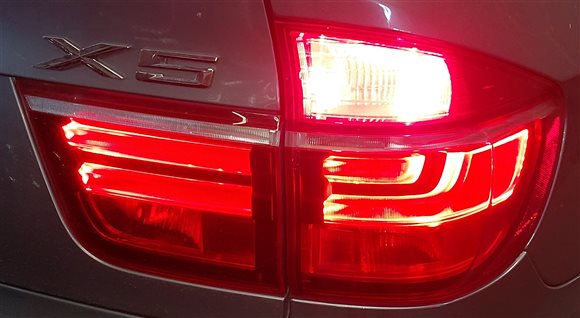 Thumbnail 2: 2011-2013 BMW X5 X5M (E70) RIGHT PASSENGER REAR OUTER TAILLIGHT BRAKE LIGHT LAMP