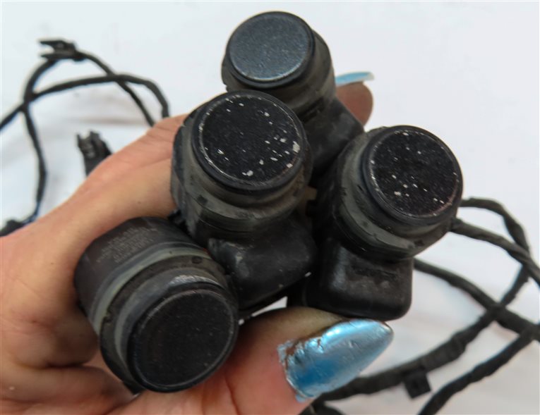 Thumbnail 5: 16 AUDI SQ5 (B8 8R) FRONT PARK ASSIST PDC DISTANCE CONTROL SENSOR SET/4 (Gray)