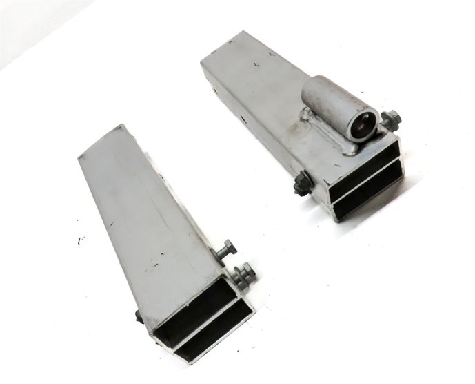 Thumbnail 3: 09-17 AUDI Q5 SQ5 (B8) REAR BUMPER CRASH IMPACT REINCFORCEMENT BAR BRACKET SET/2