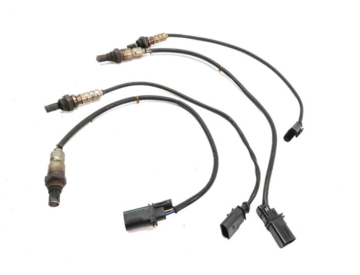 2016 AUDI SQ5 (B8 8R) 3.0L (CTUD) ENGINE OXYGEN O2 LAMBDA PROBE SENSOR SET/4