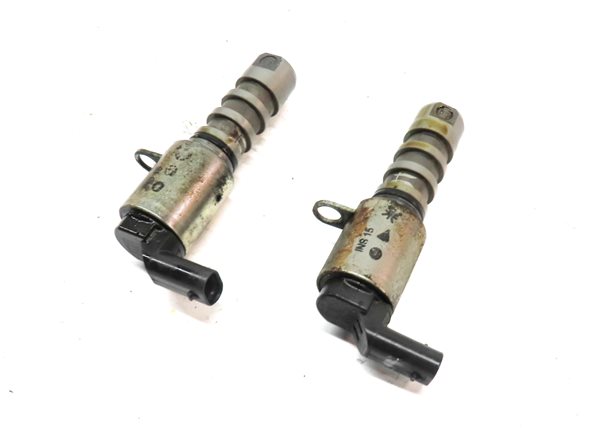 16 AUDI SQ5 (B8 8R) 3.0L (CTUD) ENGINE VARIABLE VALVE TIMING VVT SOLENOID SET/2