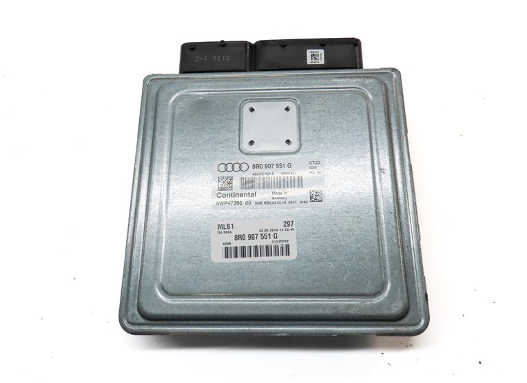 Thumbnail 6: 14-17 AUDI SQ5 (B8 8R) 3.0L SUPERCHARGED ENGINE ECM IMMOBILIZER MODULE KEY SET