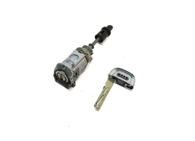 2016 AUDI SQ5 (B8 8R) FRONT LEFT DRIVER DOOR LOCK CYLINDER w/KEY SET/2