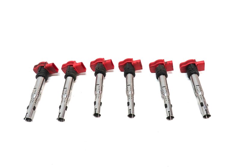 Thumbnail 4: 2005-2017 AUDI A4 S4 A5 S5 A6 S6 A7 A8 Q5 SQ5 Q7 R8 S8 IGNITION COIL SET 6