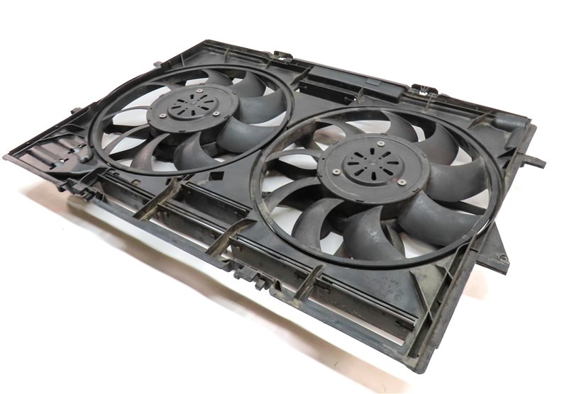12-18 AUDI A6 A7 (C7) 3.0L SUPERCHARGED ENGINE RADIATOR COOLING FAN w/ SHROUD