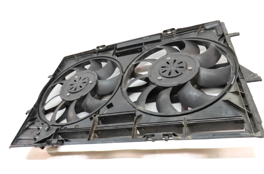 Thumbnail 2: 12-18 AUDI A6 A7 (C7) 3.0L SUPERCHARGED ENGINE RADIATOR COOLING FAN w/ SHROUD
