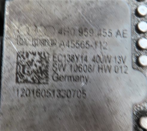Thumbnail 6: 12-18 AUDI A6 A7 (C7) 3.0L SUPERCHARGED ENGINE RADIATOR COOLING FAN w/ SHROUD