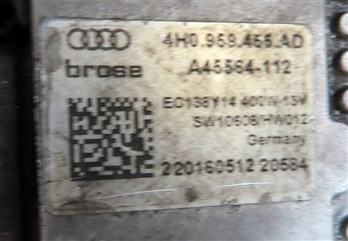 Thumbnail 7: 12-18 AUDI A6 A7 (C7) 3.0L SUPERCHARGED ENGINE RADIATOR COOLING FAN w/ SHROUD