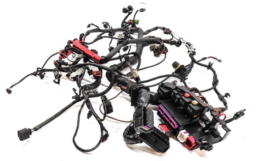 2016 AUDI SQ5 (B8 8R) 3.0L (CTUD) ENGINE MOTOR WIRE WIRING HARNESS LOOM
