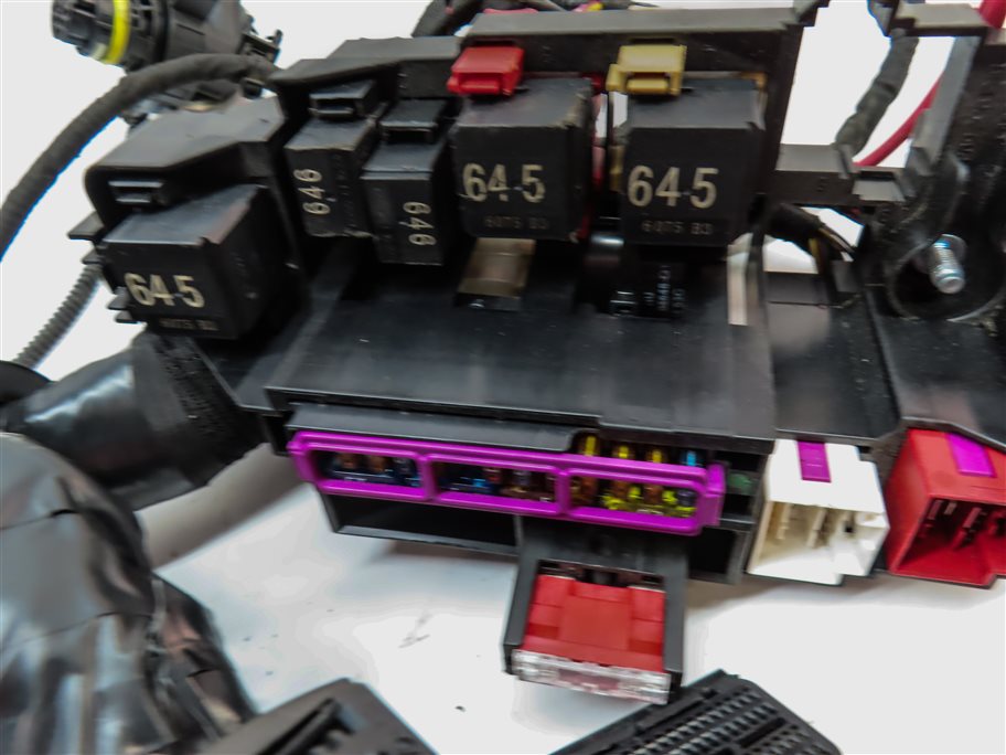Thumbnail 4: 2016 AUDI SQ5 (B8 8R) 3.0L (CTUD) ENGINE MOTOR WIRE WIRING HARNESS LOOM
