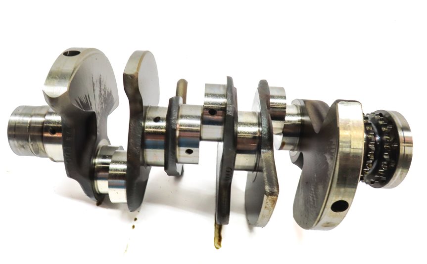Thumbnail 6: 2016 AUDI SQ5 (B8 8R) 3.0L (CTUD) ENGINE MOTOR CRANK SHAFT CRANKSHAFT