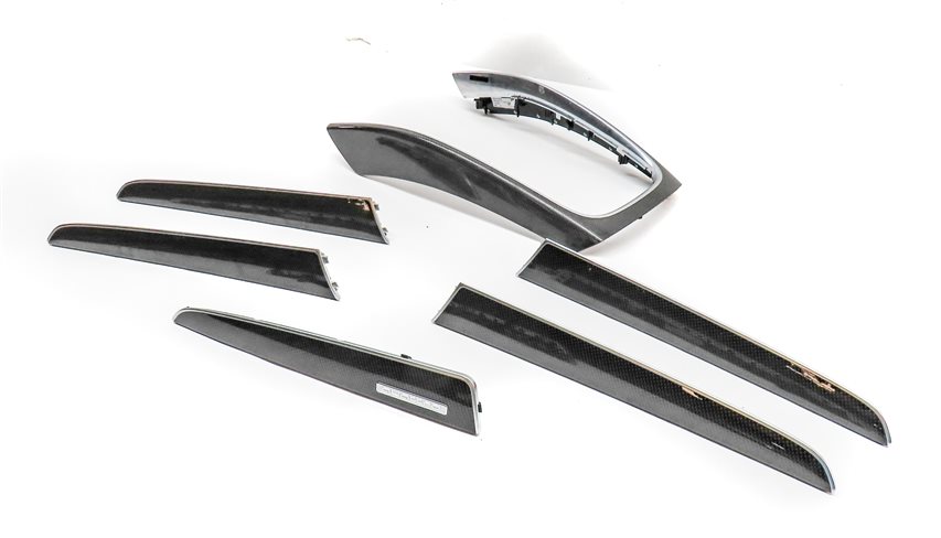 2016 AUDI SQ5 (B8 8R) INTERIOR DASH CENTER CONSOLE DOOR TRIM SET (Carbon)