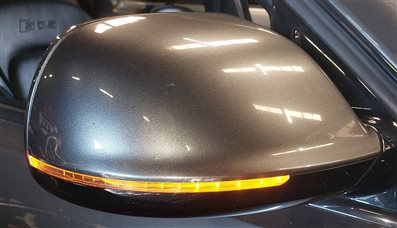 Thumbnail 2: 15-17 AUDI Q5 SQ5 (B8 8R) RIGHT PFOLD AUTODIM BLIND SPOT DOOR MIRROR (Gray)