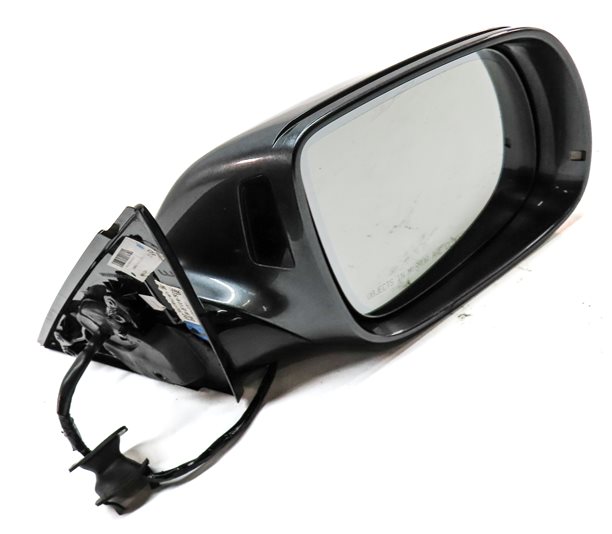 Thumbnail 4: 15-17 AUDI Q5 SQ5 (B8 8R) RIGHT PFOLD AUTODIM BLIND SPOT DOOR MIRROR (Gray)