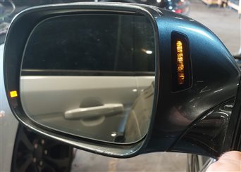Thumbnail 2: 2015-2017 AUDI Q5 SQ5 (B8 8R) LEFT PFOLD AUTODIM BLIND SPOT DOOR MIRROR(Gray)
