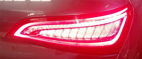 Thumbnail 2: 2013-2017 AUDI Q5 SQ5 (B8 8R) RIGHT PASSENGER TAILLIGHT BRAKE LIGHT LAMP (LED)