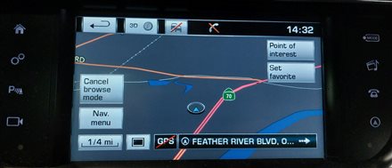 2016 RANGE ROVER SPORT (L494) STEREO MEDIA GPS NAVIGATION TOUCH DISPLAY SCREEN