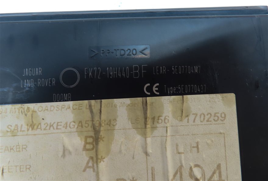 Thumbnail 16: 16 RANGE ROVER SPORT L494 3.0L DIESEL TDV6 ECM BCM IMMOBILIZER MODULE KEY SET/9