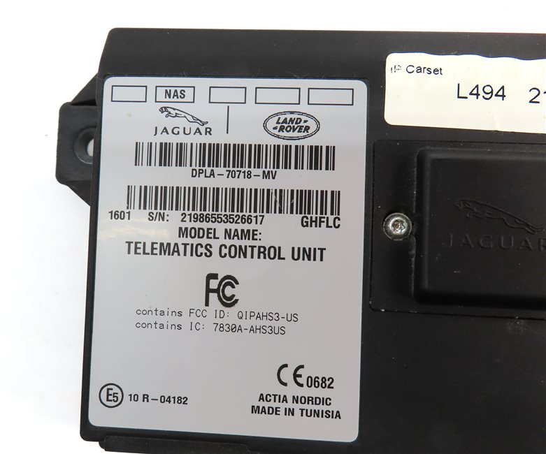Thumbnail 5: 2016 RANGE ROVER SPORT (L494) TELEMATIC COMMUNICATION CONTROL MODULE
