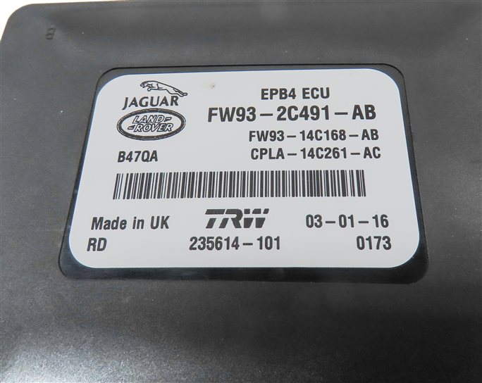 Thumbnail 5: 2016 RANGE ROVER SPORT (L494) EMERGENCY PARK PARKING BRAKE CONTROL MODULE