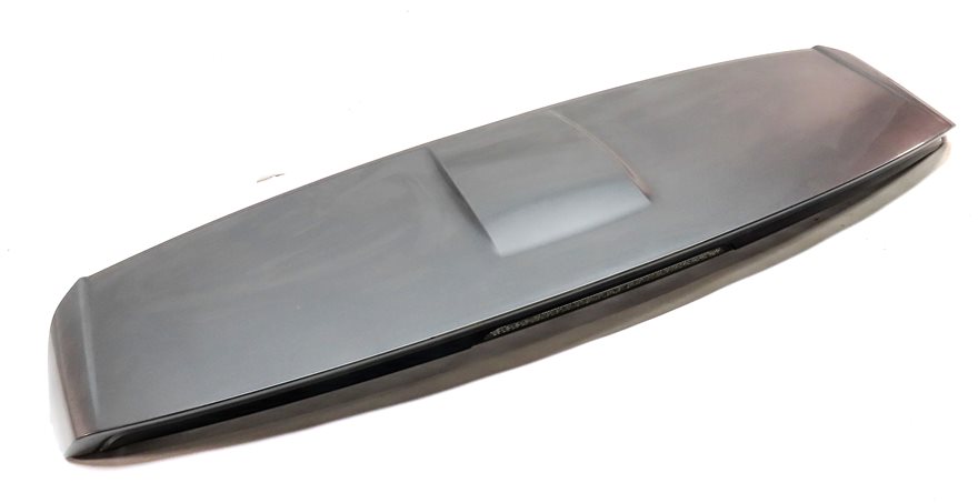Thumbnail 3: 14-17 RANGE ROVER SPORT L494 REAR TRUNK SPOILER WING w/BRAKE LIGHT (Black)