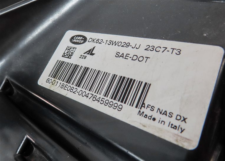 Thumbnail 8: 14-17 RANGE ROVER SPORT (L494) RIGHT PASSENGER HID XENON HEADLIGHT LIGHT LAMP