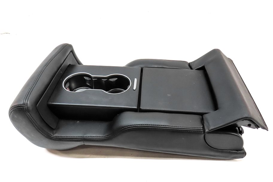 Thumbnail 4: 13-15 RANGE ROVER L405 REAR CENTER SEAT BACK CONSOLE CUPHOLDER ARMREST (Ebony)