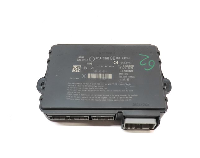 Thumbnail 7: 14 RANGE ROVER SPORT L494 5.0L DIGITAL SPEEDOMETER ECM BCM ENGINE MODULE KEY SET