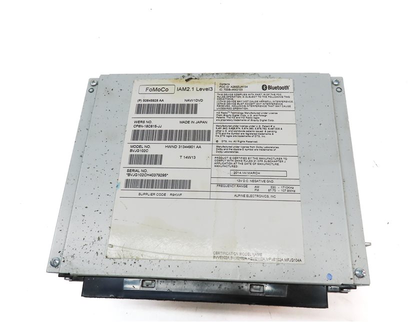 Thumbnail 5: 12-16 RANGE ROVER SPORT EVOQUE LR4 (L320 L405 L494 L538) CD NAV STEREO RECEIVER