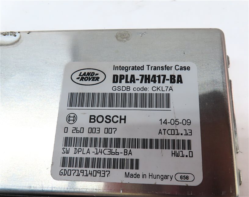 Thumbnail 5: 2014 RANGE ROVER SPORT (L494) TRANSFER CASE CONTROL MODULE