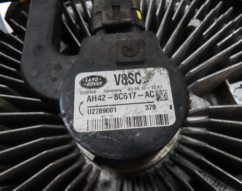 Thumbnail 6: 10-18 RANGE ROVER SPORT (L320 L322 L405 L494) SUPERCHARGED COOLING FAN w/ CLUTCH