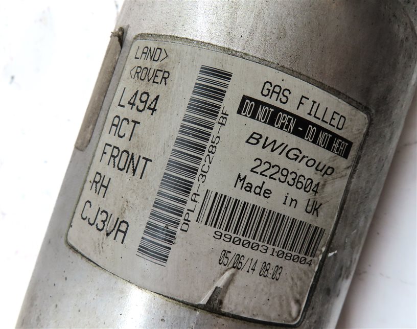 Thumbnail 7: 14-20 RANGE ROVER SPORT L494 FRONT RIGHT AIR SUSPENSION CVD SHOCK STRUT ASSEMBLY